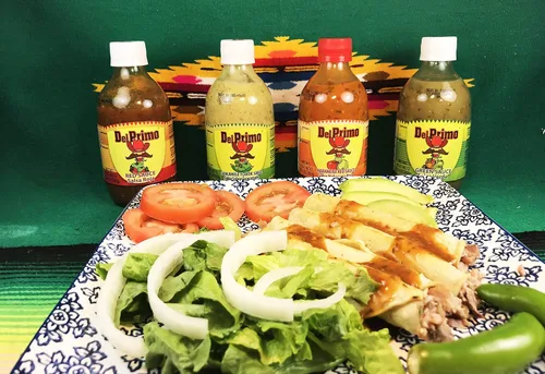 Miniatura 7 de Del Primo Muestreador de salsa de salsa de 10.5 onzas (paquete de 4 sabores diferentes)
