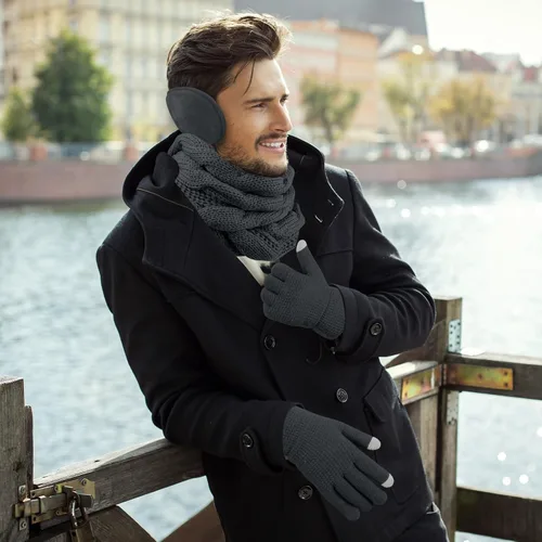 Miniatura 5 de URATOT Conjunto cálido de invierno para hombre o mujer
