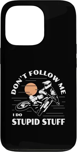 Miniatura 10 de Funda para iPhone 12 Mini Dirtbike Motocross Don't Follow Me Stupid Stuff Dirt Bike