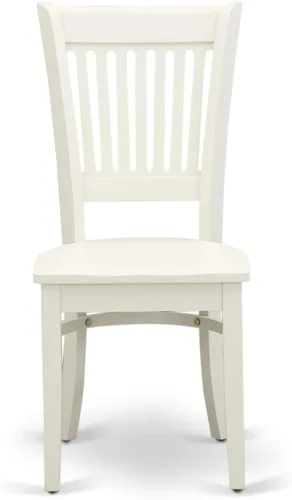 Miniatura 9 de East West Furniture NOVA5-LWH-W - Juego de mesa de comedor de 5 piezas, incluye una mesa de cocina rectangular con hojas de mariposa y 4 sillas