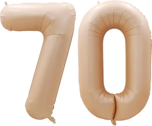 Miniatura 168 de Goer, conjunto de globos de papel aluminio para decoraciones de cumpleaños, globos de las letras de feliz cumpleaños y de números Oro
