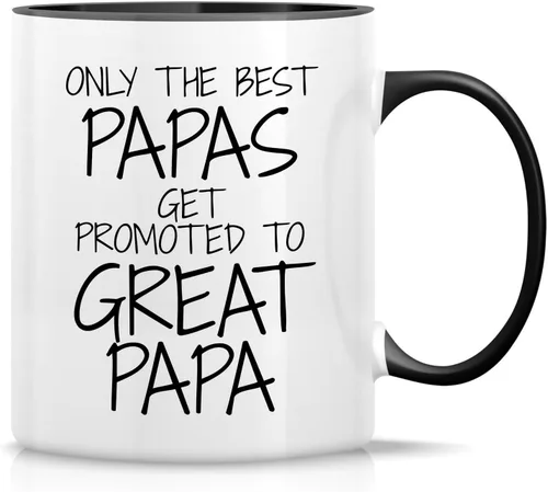 Miniatura 39 de Retreez - Taza divertida con texto en inglés "No. 1 Dad", 325 ml, tazas de cerámica, mensajes divertidos, sarcásticos, motivacionales, regalos