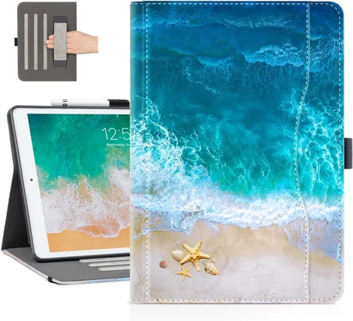 Miniatura 13 de Vimorco Funda para iPad de 9ª/8ª/7ª generación de 10.2 pulgadas, para iPad Pro de 10.5 pulgadas, para iPad Air de 3ª generación con soporte