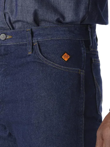 Miniatura 5 de Wrangler Jean FR resistente al fuego de ajuste original para hombre, Stonewash