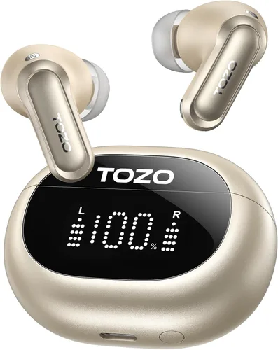 Miniatura 16 de TOZO NC20 Pro Auriculares inalámbricos con cancelación activa de ruido con pantalla táctil inteligente, audio LDAC de alta resolución, graves
