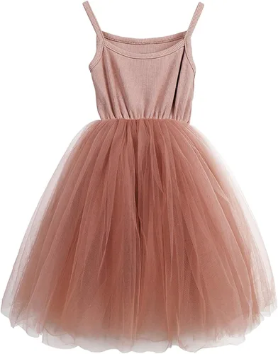 LYXIOF Toddler Tutu Dress Baby Girls Tulle Sleeveless Princess Party Sundress