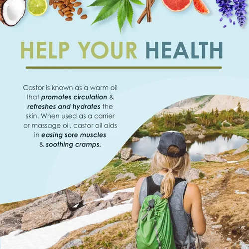 Miniatura 7 de Zatural Aceite de ricino cultivado de forma natural, 100% puro, prensado en frío, aceite de ricino sin hexano, suero de Eylash para el crecimiento