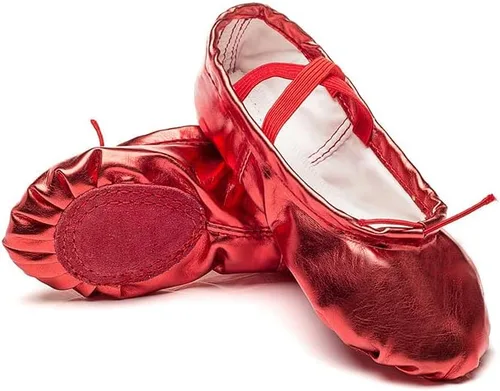 Miniatura 2 de Zapatos de baile de ballet Pu para muchacha con suela dividida suave