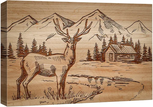 Miniatura 54 de Hermoso lienzo de paisaje, decoración de pared, arte moderno, juegos para el hogar Unicornio (rosa)