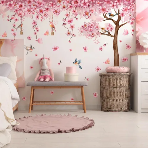 Miniatura 10 de Calcomanías Educativas de Animales de Safari Grandes para Pared, Adhesivos de Animales de la Selva, Pegatinas de León, Panda, Jirafa, Mono, Tigre