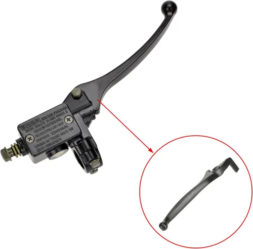 Miniatura 4 de YOXUFA - Palanca de freno de disco hidráulico derecho para motocicleta de 50 cc, 70 cc, 90 cc, 110 cc, 125 cc SSR Apollo Pit Dirt Bike TaoTao DB10