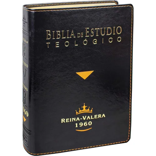Biblia de Estudio Teológico Reina Valera 1960 Piel Fabricada Negro con Index (Spanish Edition) Imitation Leather – 30 Julio 2019