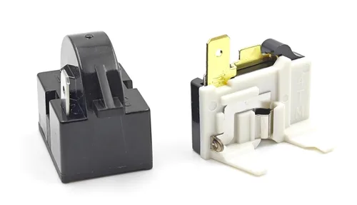 Miniatura 3 de Relé de arranque del compresor de 4.7 ohmios de 1 pin Kit de sobrecarga PTC compatible con mini refrigeradores, refrigeradores compactos