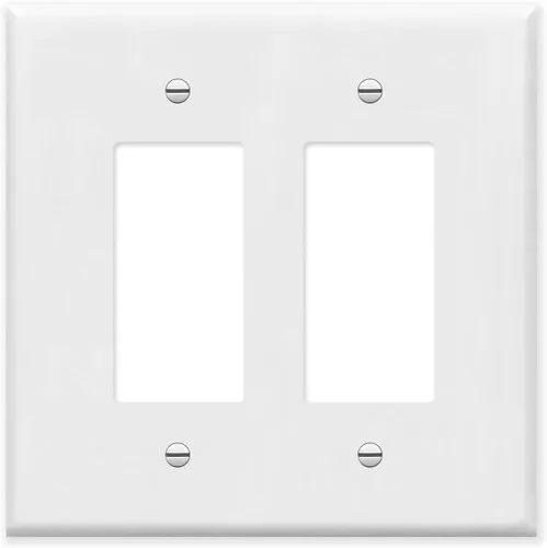Miniatura 20 de Placa grande para interruptor de 1 banda, cubierta para caja eléctrica no utilizada, placa de pared en blanco de gran tamaño, placa de pared