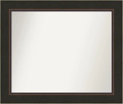 Miniatura 161 de Amanti Art Espejo personalizado, espejo de baño de bronce Milano, espejo de pared o espejo de tocador de baño sobre el fregadero