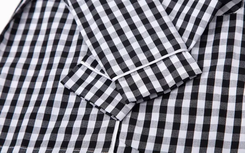 Miniatura 6 de Mud Kingdom Conjunto de pijama Boutique para niñas y niños, ropa de dormir de manga larga con cuello