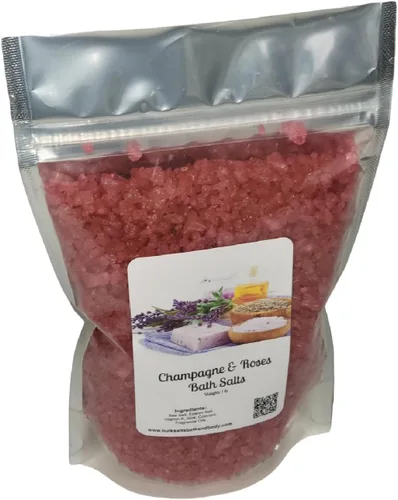 Miniatura 11 de Sales de baño Bolsa de 1 libra (16 oz.) Elige tu aroma Sal de Epsom Sal marina Baño Cuidado del cuerpo Belleza Relajación Spa