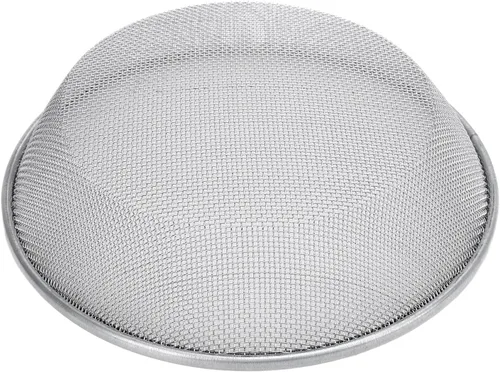 Tamiz de suelo de acero inoxidable, versátil herramienta de jardinería a prueba de óxido con pantallas de malla, colador con guantes antideslizantes