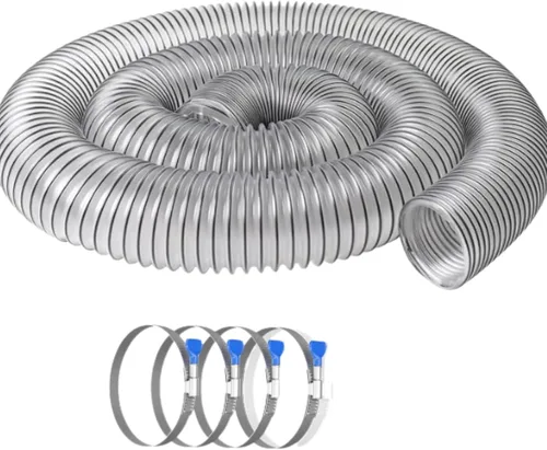 Miniatura 13 de PVC Dust Collection Hose 2.5" x 10',Black