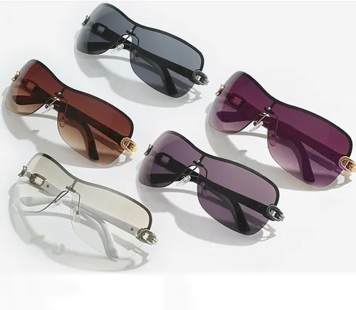 Miniatura 3 de OPTOFENDY Y2K - Lentes de sol para mujeres y hombres, lentes de sol de moda para hombres