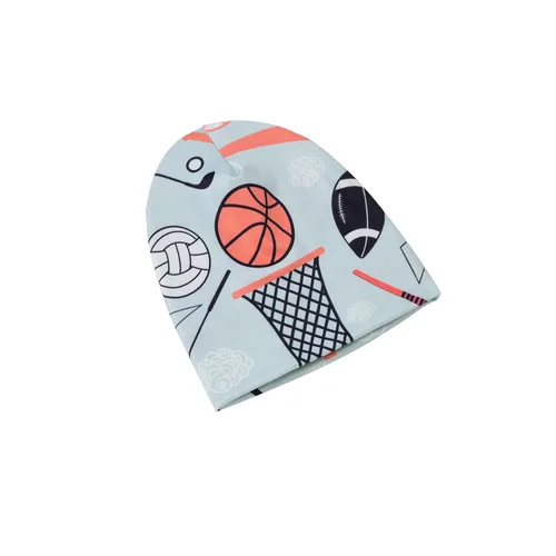 Miniatura 3 de Galabloomer - Juego de manta para envolver con gorro para recién nacido, manta para bebé niño con diseño de pelota deportiva Multi colorido