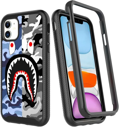 Miniatura 14 de Basketball King 23, diseño de jersey rojo, compatible con iPhone 11, funda de lujo a prueba de golpes, funda resistente de doble capa de TPU suave +