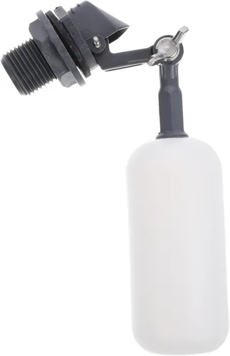 Garneck 2 unids mini flotador válvula de bola control de nivel de agua para humidificador acuario máquina de hielo blanco pequeña válvula de agua