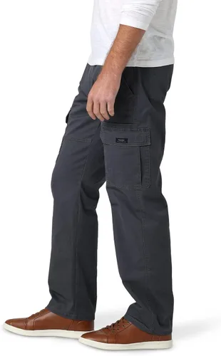Miniatura 4 de Wrangler Authentics - Pantalones elásticos para hombre ajuste clásico relajado tipo cargo