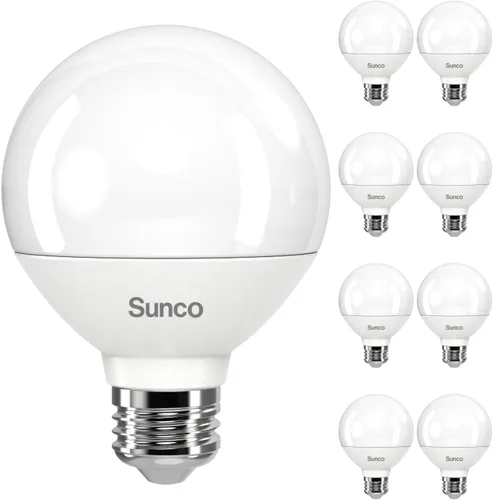 Miniatura 13 de Bombillas LED Sunco G25, luces de tocador de globo para baño de alto rendimiento, 1000 LM, 11 W (equivalente a 100 W), blanco cálido de 3000 K