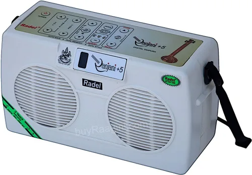 Miniatura 2 de Electronic Tanpura - RADEL Saarang Ranjani Plus 5 Digital Tanpura, En USA, 5 Cuerdas, Caja de tambura electrónica, Manual de instrucciones, Bolsa