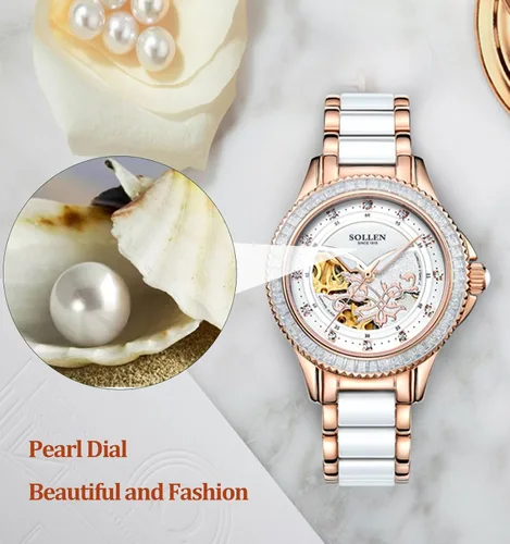 Miniatura 5 de Automatic Watches for Women, Casual Women's Watch, 3ATM Waterproof Women's Wrist Watches, Ideal Gift for Girls & Adults
