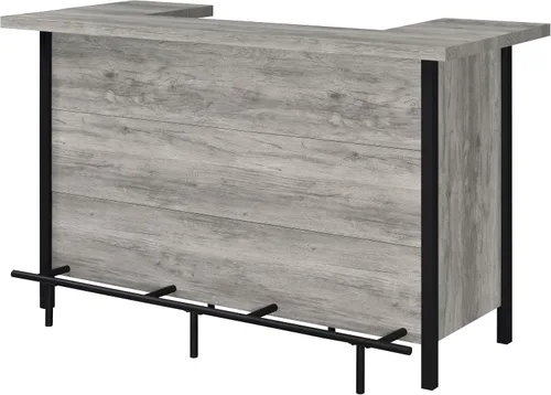 Miniatura 4 de Coaster Furniture Bar Unit Gris Driftwood Negro 182105