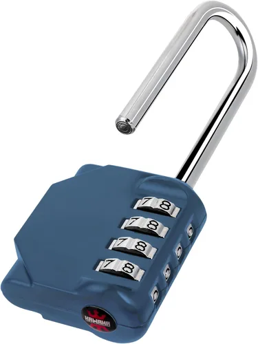 Miniatura 14 de CL21KG - Candado de combinación de 2.6 pulgadas de largo con grillete, candado de combinación de 4 dígitos, establece tu propia combinación para 1 x