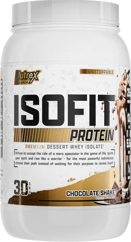 Miniatura 11 de Nutrex Research IsoFit Proteína de suero de leche en polvo instantáneamente 100% aislado de proteína de suero Recuperación muscular, sin