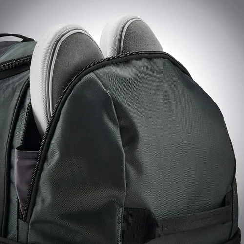 Miniatura 4 de Samsonite Andante - Mochila de lona con 2 ruedas, Musgo VerdeNegro), 117224-C065