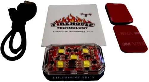 Miniatura 2 de ARC V Drone Strobe - Kit de 3 luces de navegación anticolisión, blanco/rojo/verde
