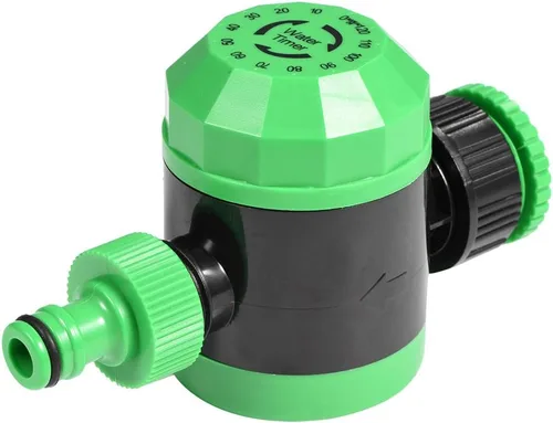 Miniatura 8 de Oumefar Temporizador de agua de 2 a 120 minutos Manguera de jardín al aire libre Controlador de temporizador de agua Controlador de riego de jardín