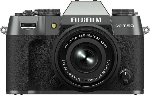Miniatura 9 de Fujifilm X-T50, cámara digital sin espejo, XC15-45mmF3.5-5.6 OIS PZ Kit de lente - plateada Plateado