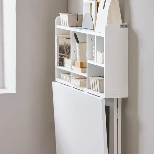 Miniatura 9 de Haotian Murphy FWT20-HG - Mesa plegable para cocina y comedor, color gris