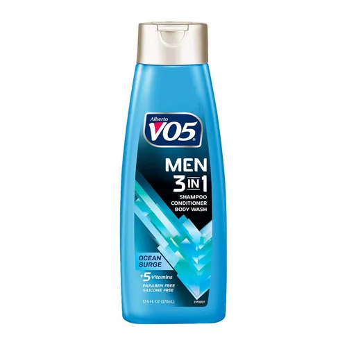 Miniatura 7 de VO5 - Champú acondicionador y gel de baño 3 en 1 para hombre, 12.5 onzas, energía fresca, 5 vitaminas esenciales para ayudar a nutrir e hidratar tu
