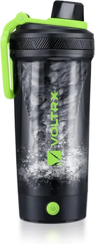 Miniatura 17 de VOLTRX Botella mezcladora, mezclador eléctrico recargable USB C con Gallium, vasos mezcladores para batidos de proteínas y batidos de reemplazo