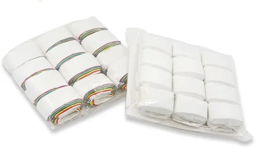 Miniatura 8 de Yahpetes Bobinas bucales de papel, 12 unidades, bobinas bucales, papel de vómito, bobinas de boca de color, accesorios de trucos de magia