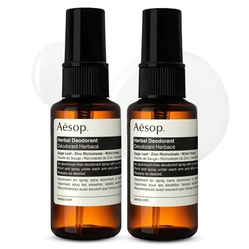 Miniatura 12 de Aesop Desodorante enrollable sin aluminio para mujeres y hombres, vetiver, zinc y árbol de té para reducir el olor y las bacterias, fórmula sin