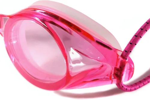 Miniatura 3 de Gafas de natación anti niebla con correa elástica de ajuste rápido Rosado