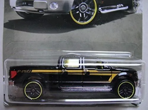 Miniatura 2 de HOT WHEELS 2016 LANZAMIENTO WAL-MART EXCLUVISE NEGRO 2009 FORD F-150