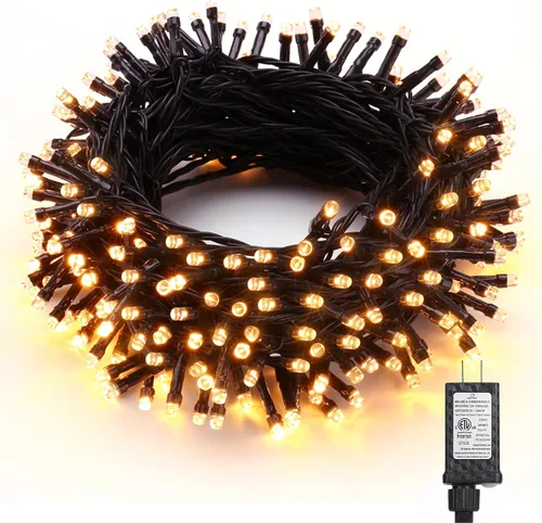 Miniatura 20 de Brizled - Luces inteligentes para árbol de Navidad, 20 metros / 66 pies, 200 luces LED que cambian de color, control por aplicación y voz, Rojo