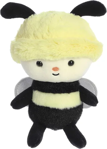 Miniatura 5 de Aurora® Vibrante Spring Bebe Bugs™ Bumblebee - Animal de peluche – Dije decorativo – Diversión sin fin – Amarillo 7.5 pulgadas
