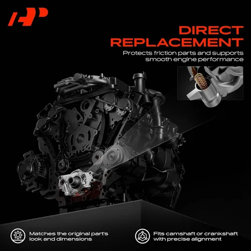Miniatura 8 de A-Premium Bomba de aceite de motor con junta compatible con Toyota Corolla 1998-2008, Matrix 2003-2008, Celica 2000-2005, MR2 Spyder 2000-2005