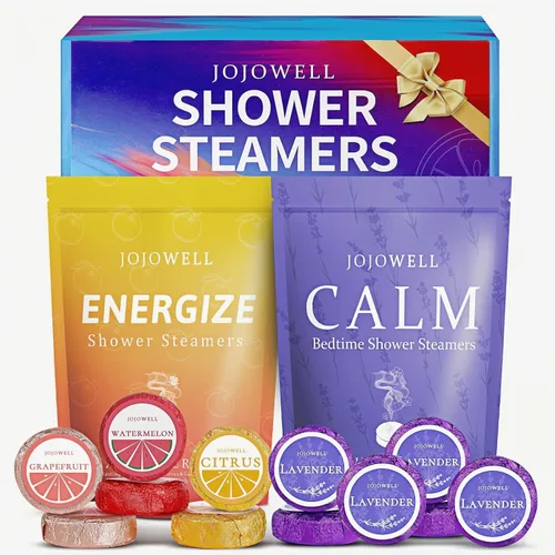 Miniatura 13 de JoJowell Vaporizadores de ducha para aromaterapia, paquete de 18 regalos de cumpleaños para mujeres y hombres, regalo del día del padre para papá