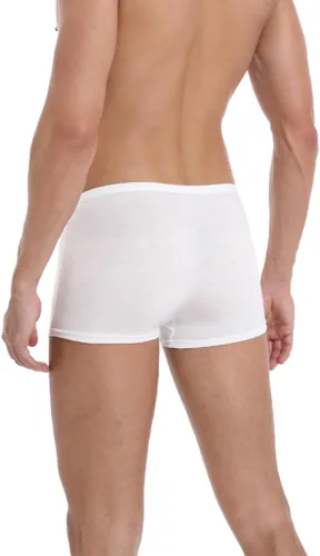 Miniatura 3 de Ropa interior desechable para hombre para viajes y estancias hospitalarias- Calzoncillos 100% algodón (8 unidades)